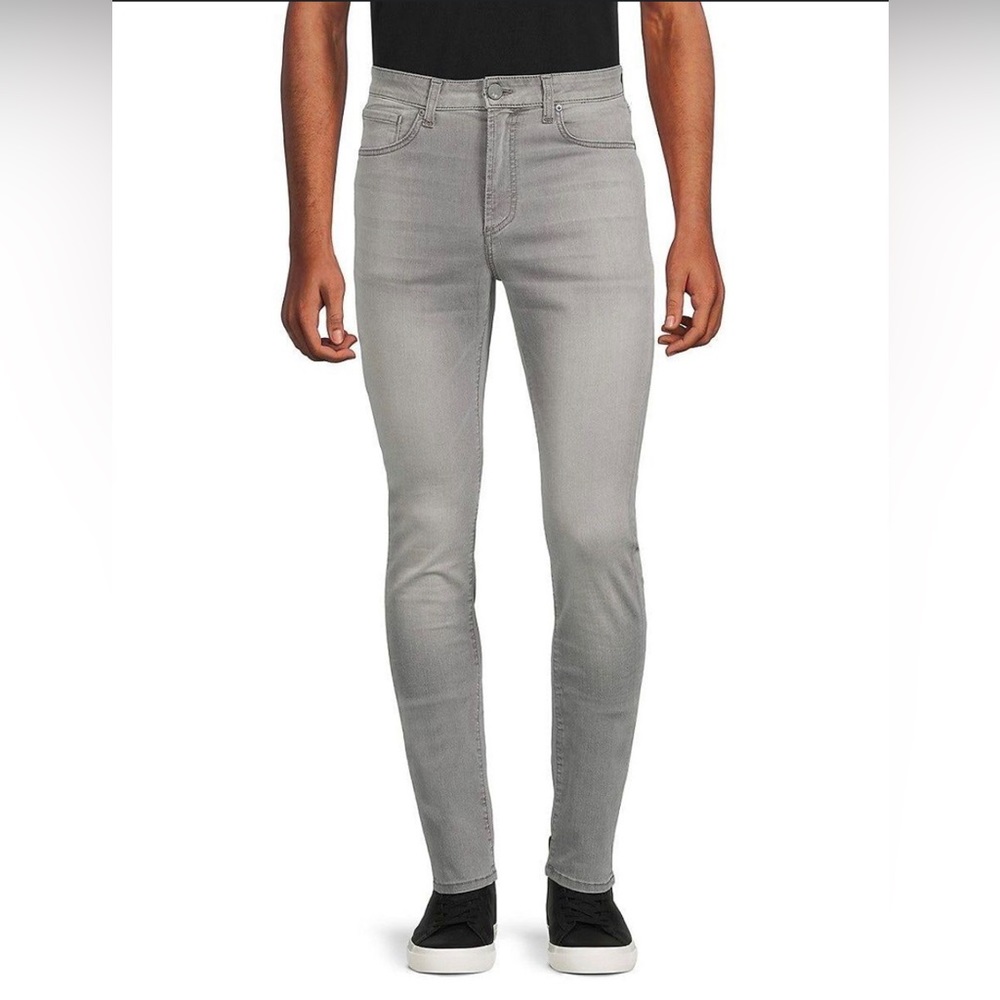 Monfrere Greyson Skinny Jeans in Grey